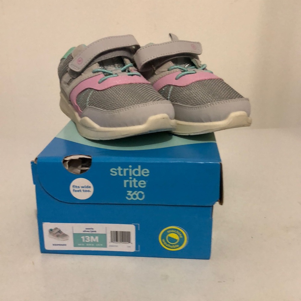 Stride Rite 360: Azaria Silver/Pink